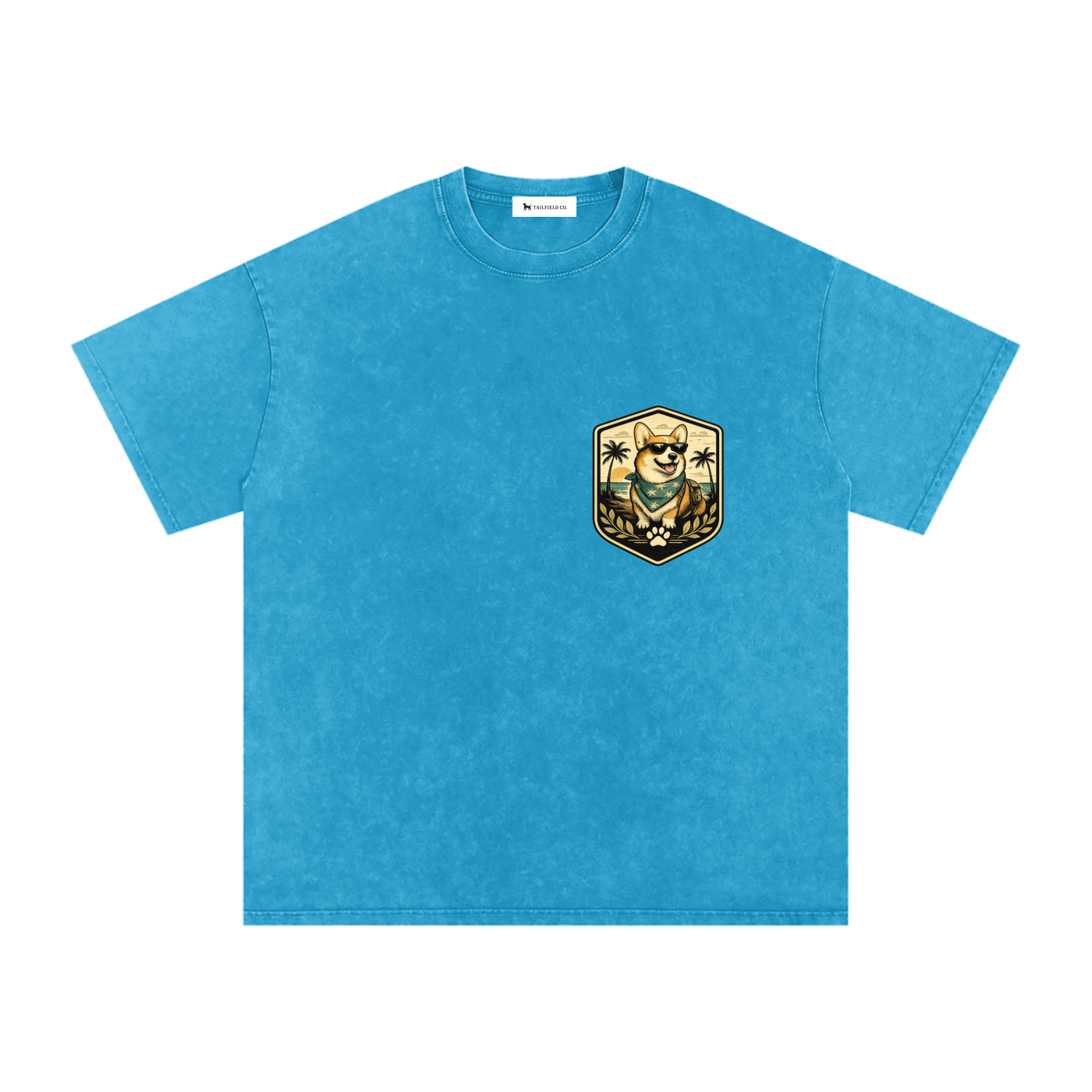 corgi,adventure,oversize,unisex,beach