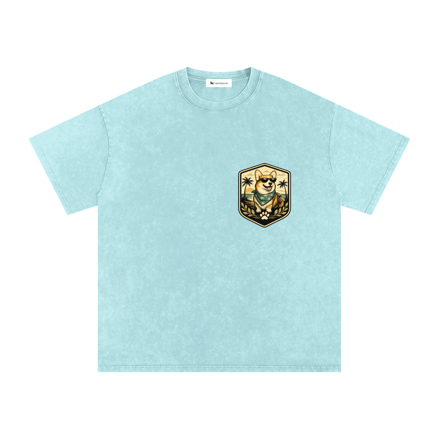 corgi,adventure,oversize,unisex,beach