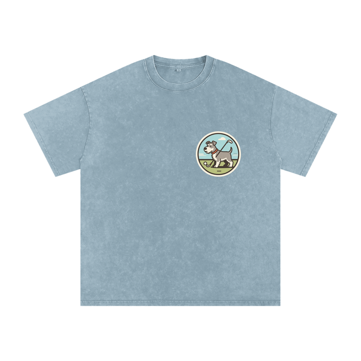 schnauzer,golf,oversized,vintage,outdoor,weekend