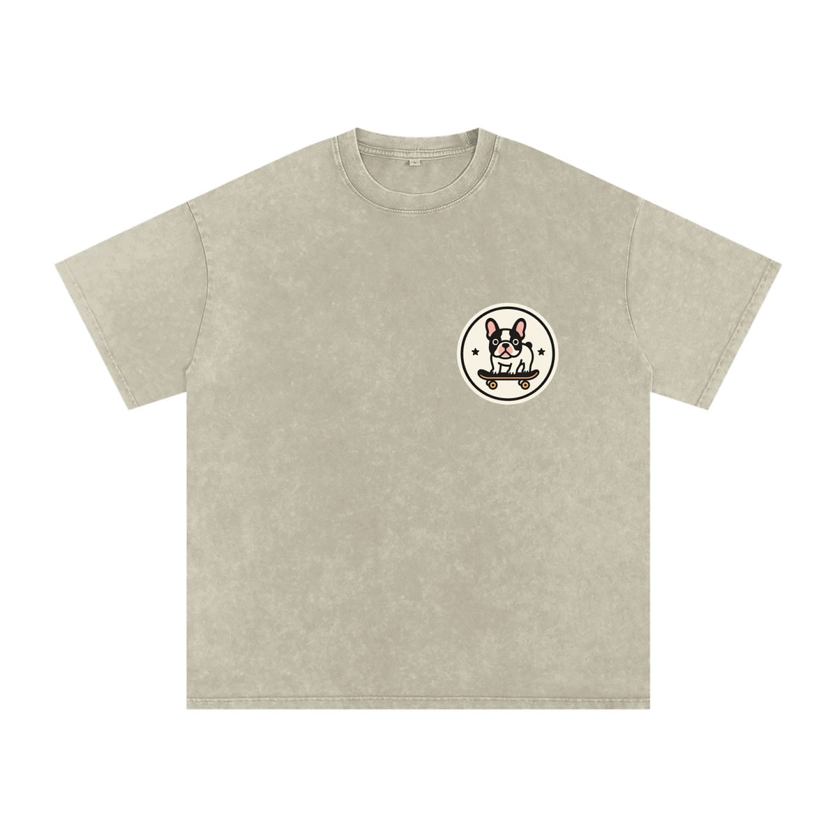 unisex,oversized,Bulldog,vintage,dog