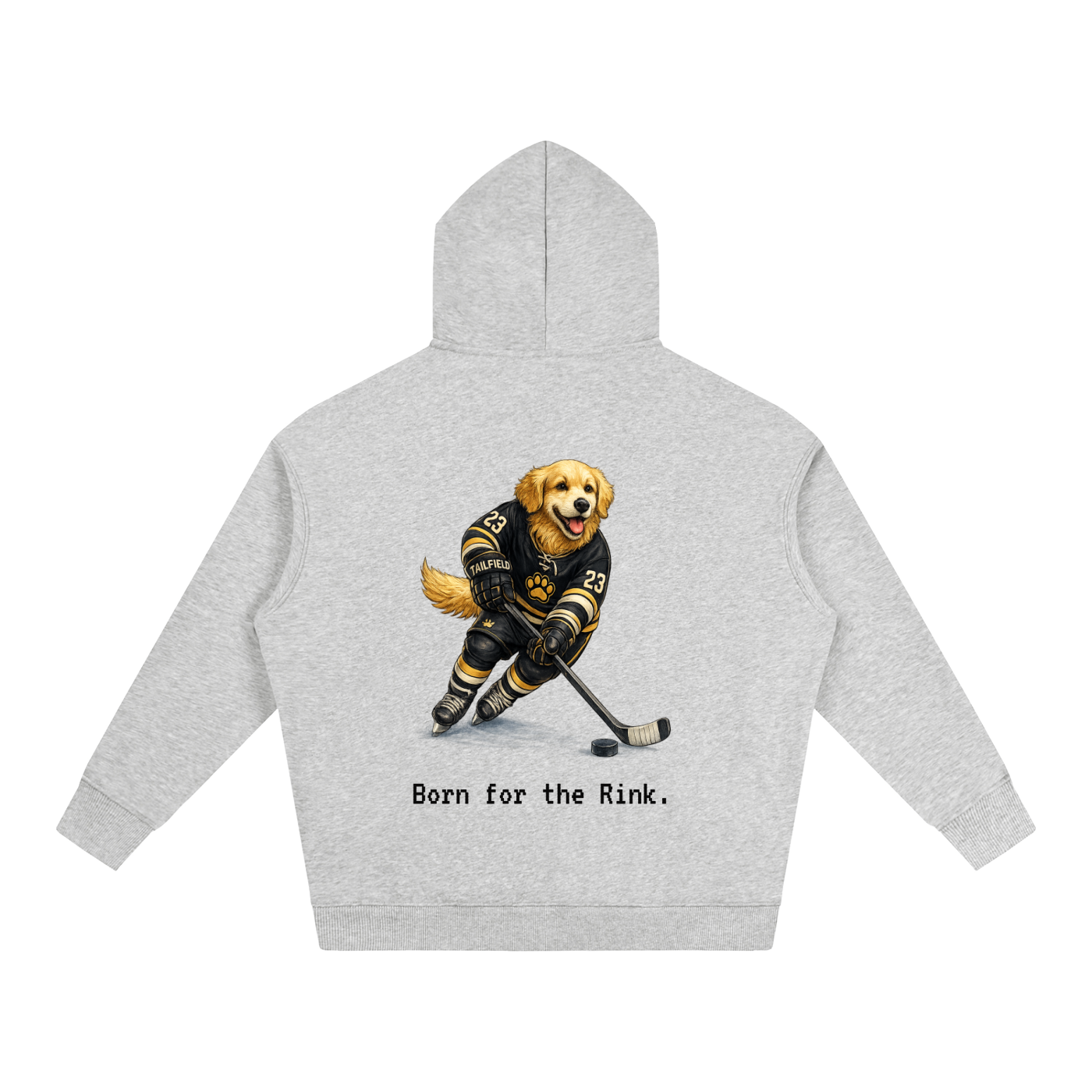Golden Retriever Hockey Hoodie | Born for the Rink