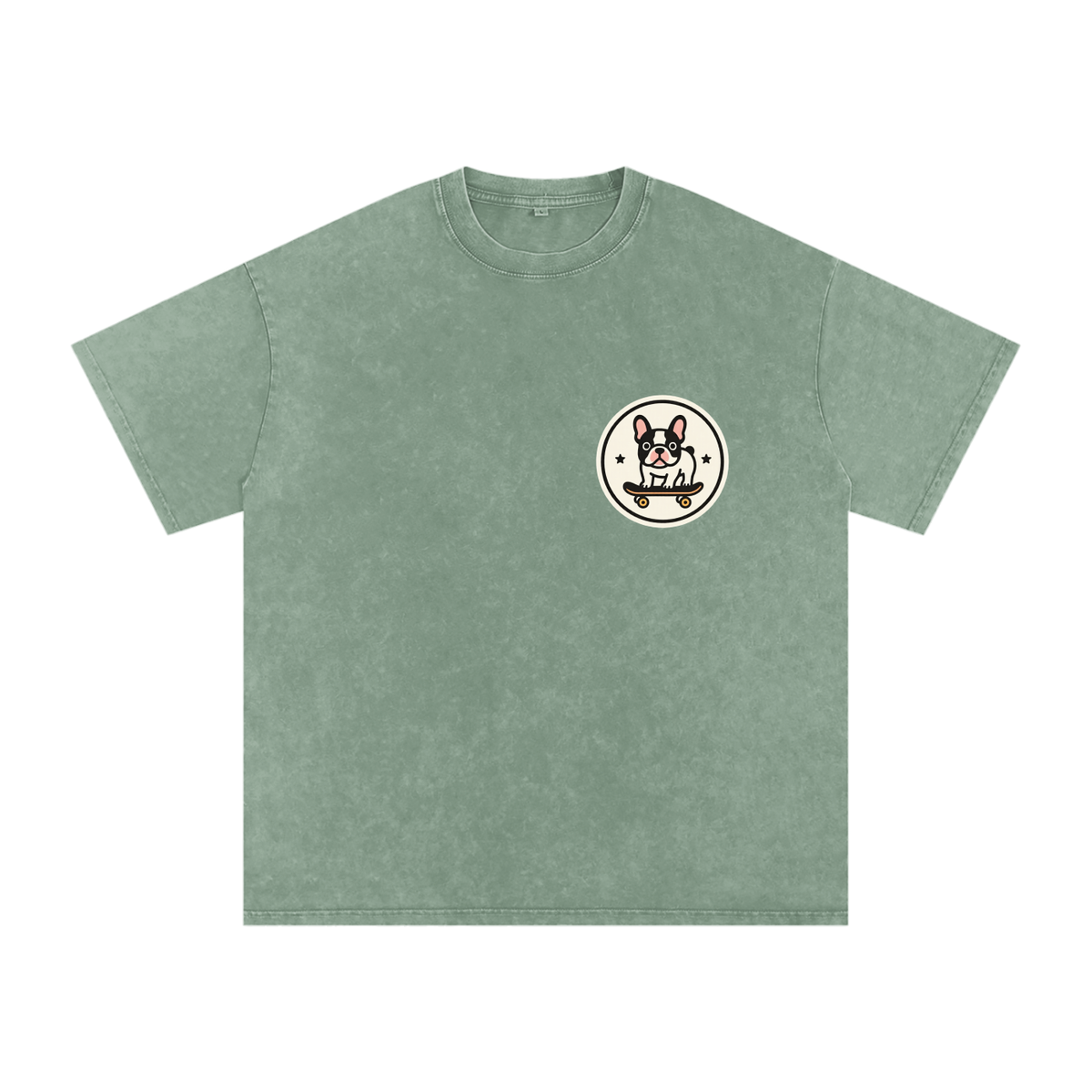 unisex,oversized,Bulldog,vintage,dog