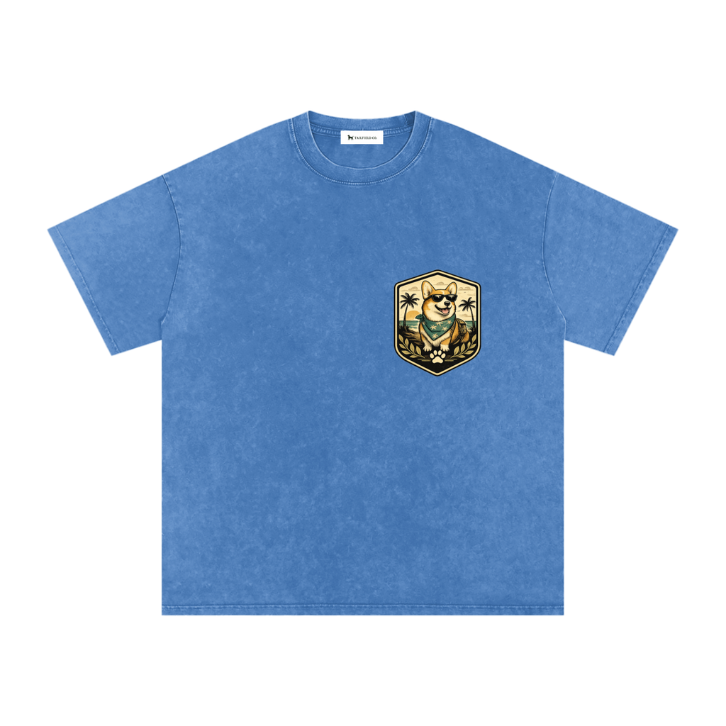 corgi,adventure,oversize,unisex,beach