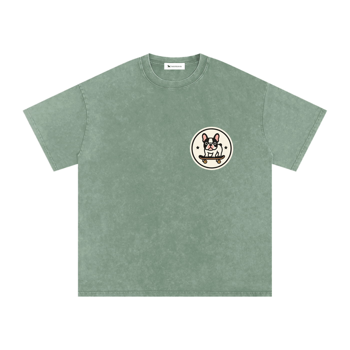 unisex,oversized,Bulldog,vintage,dog