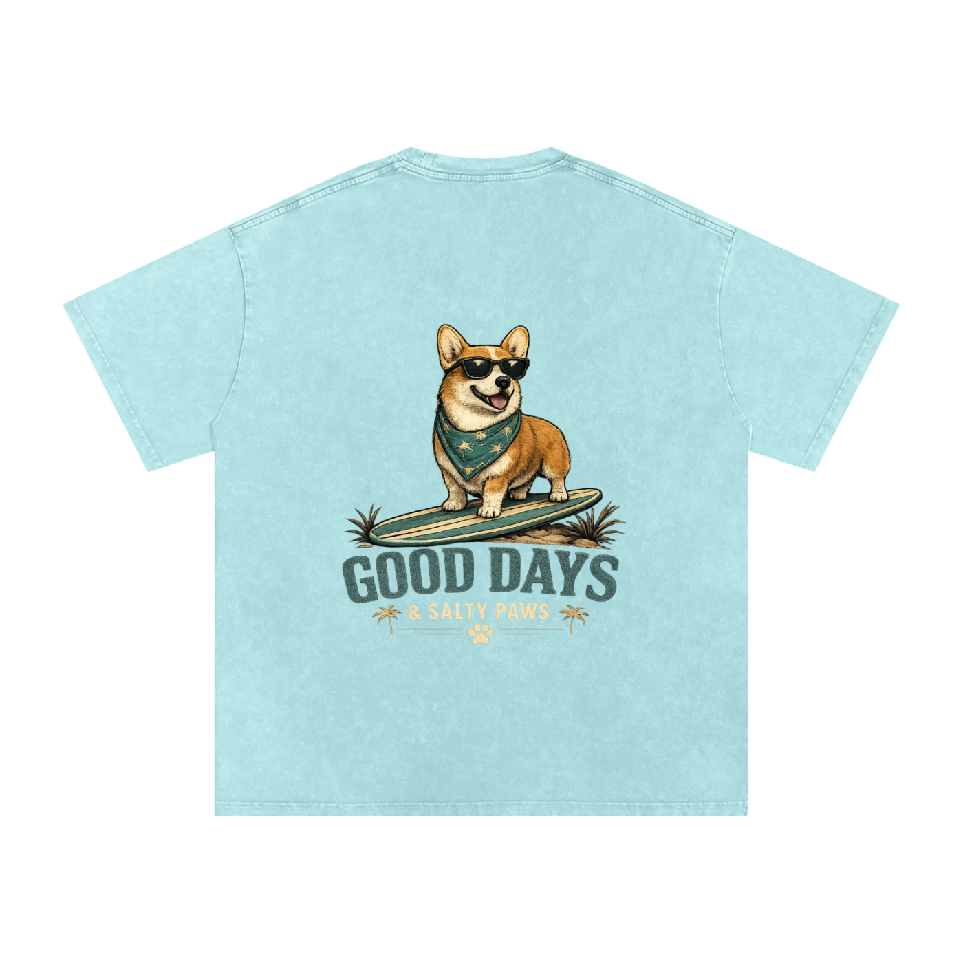corgi,adventure,oversize,unisex,beach