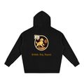 Golden Retriever Basketball Oversized Hoodie