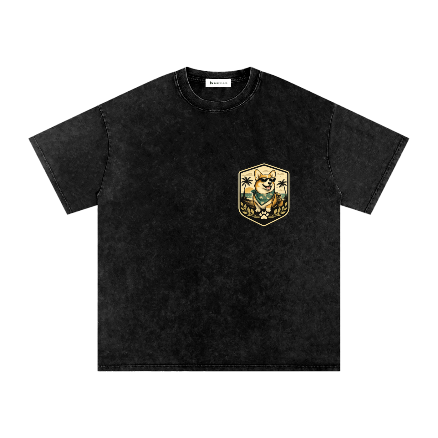 corgi,adventure,oversize,unisex,beach