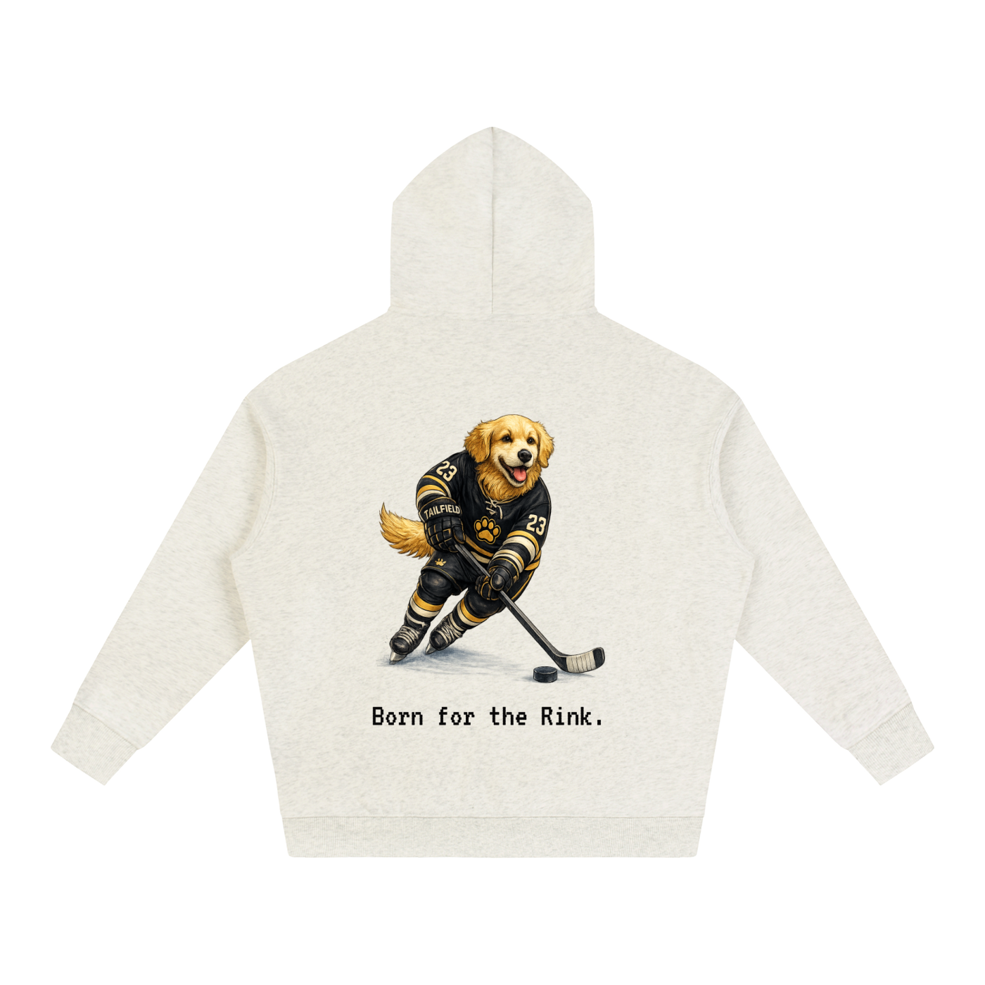 Golden Retriever Hockey Hoodie | Born for the Rink